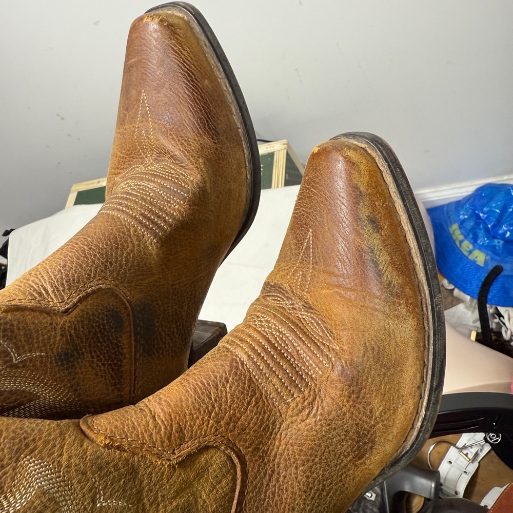 Durango Crush Jealousy Western Cowboy Boot in Tan Brown Women’s Size 6 - Picture 11 of 15